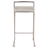 Fuji Stacker 30" Fixed-Height Barstool - Set of 3