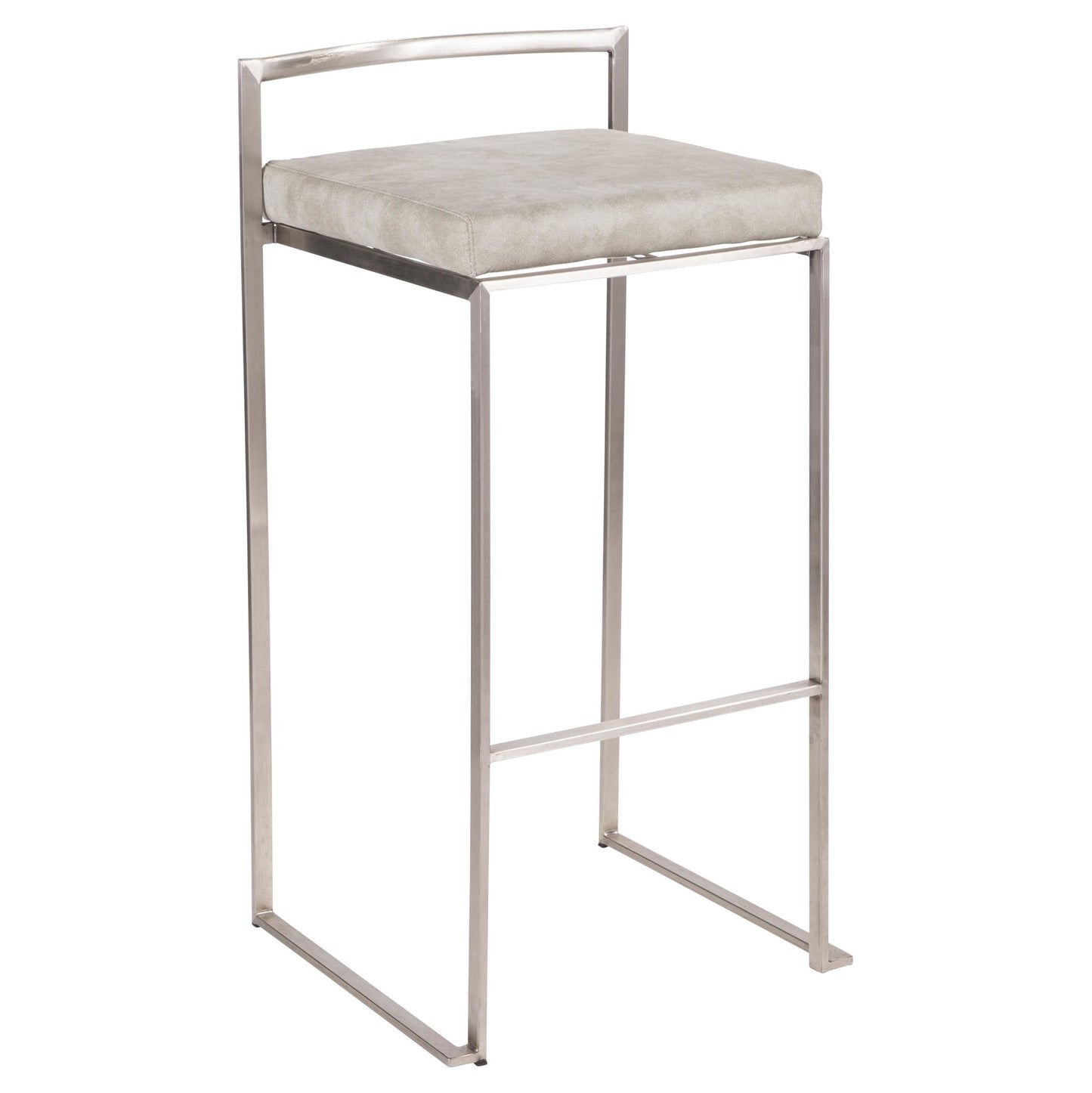 Fuji Stacker 30" Fixed-Height Barstool - Set of 3