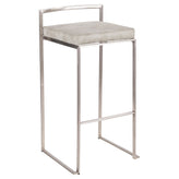Fuji Stacker 30" Fixed-Height Barstool - Set of 3