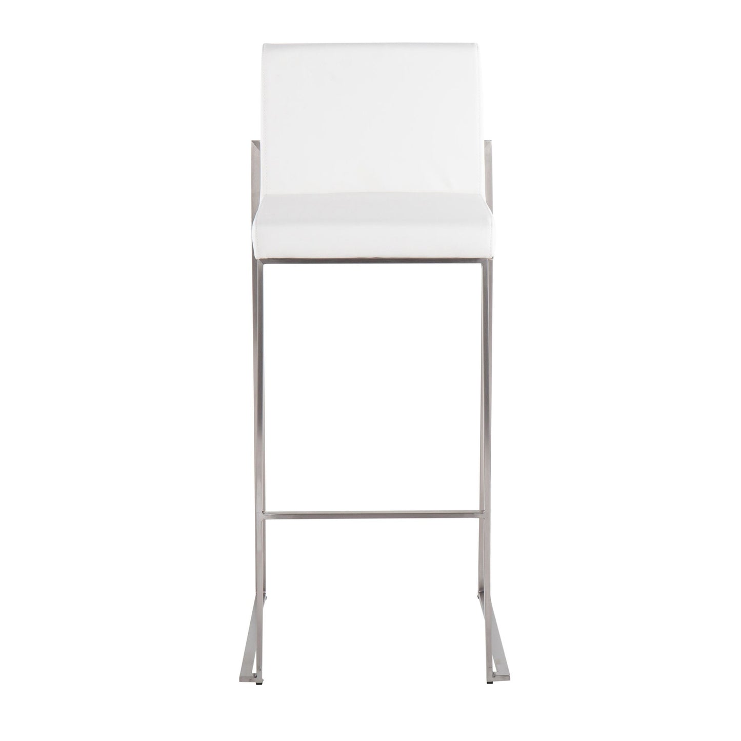 Fuji High Back 30" Fixed-Height Barstool - Set of 3
