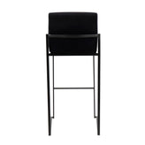 Fuji High Back 30" Fixed-Height Barstool - Set of 3
