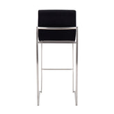 Fuji High Back 30" Fixed-Height Barstool - Set of 3
