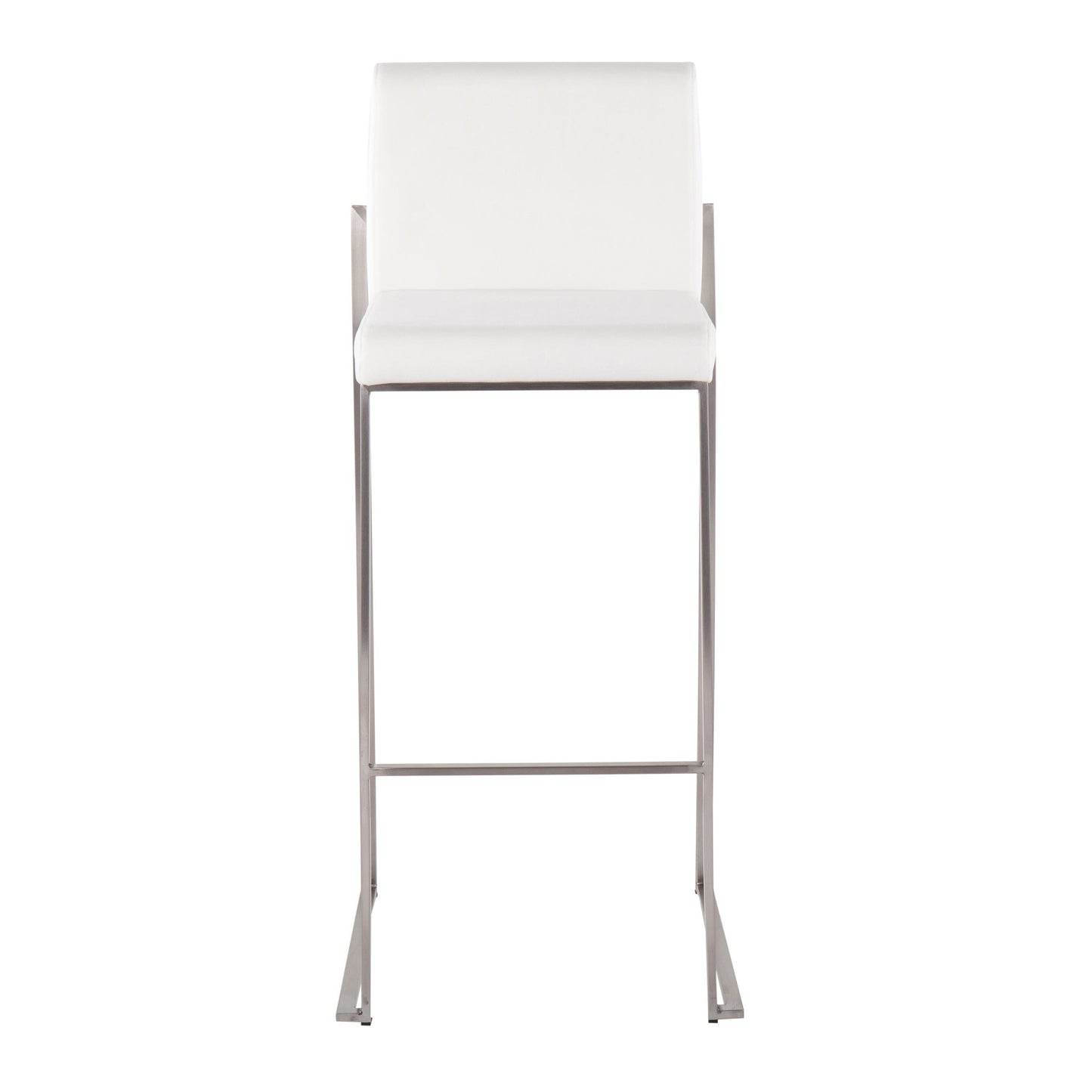 Fuji High Back 30" Fixed-Height Barstool - Set of 3