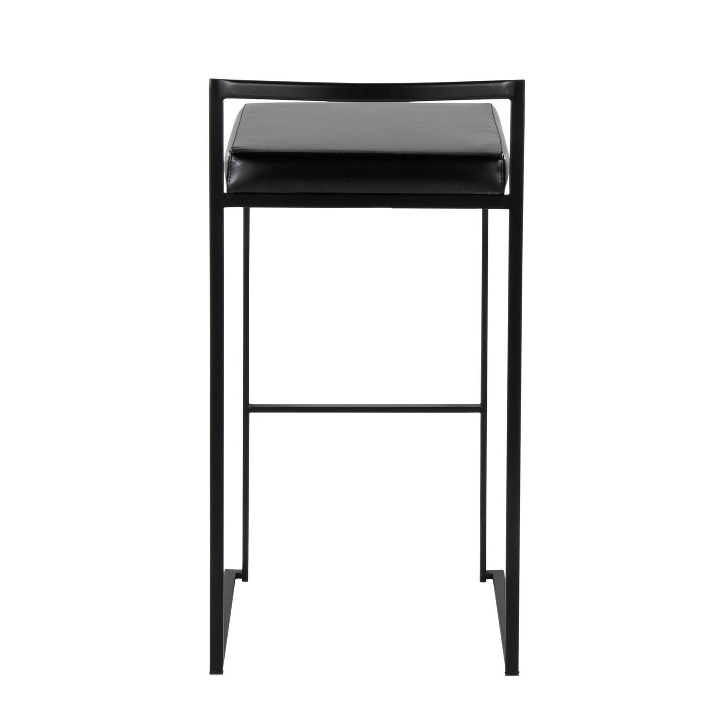 Fuji Stacker 30" Fixed-Height Barstool - Set of 2