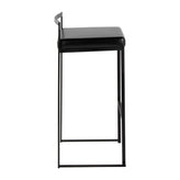 Fuji Stacker 30" Fixed-Height Barstool - Set of 2