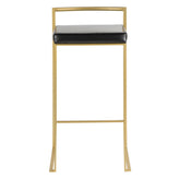 Fuji Stacker 30" Fixed-Height Barstool - Set of 3