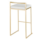 Fuji Stacker 30" Fixed-Height Barstool - Set of 3