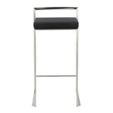 Fuji Stacker 30" Fixed-Height Barstool - Set of 3