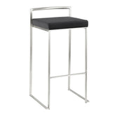 Fuji Stacker 30" Fixed-Height Barstool - Set of 3