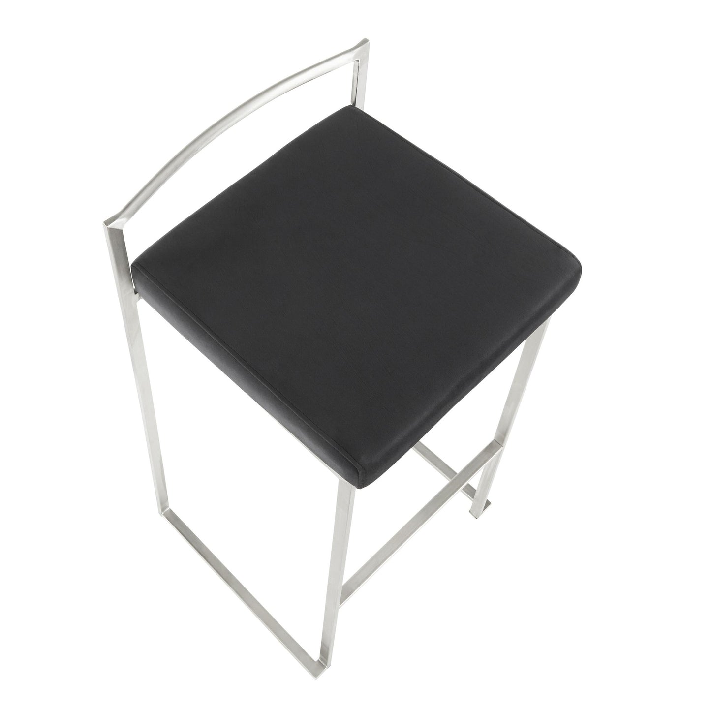 Fuji Stacker 30" Fixed-Height Barstool - Set of 3