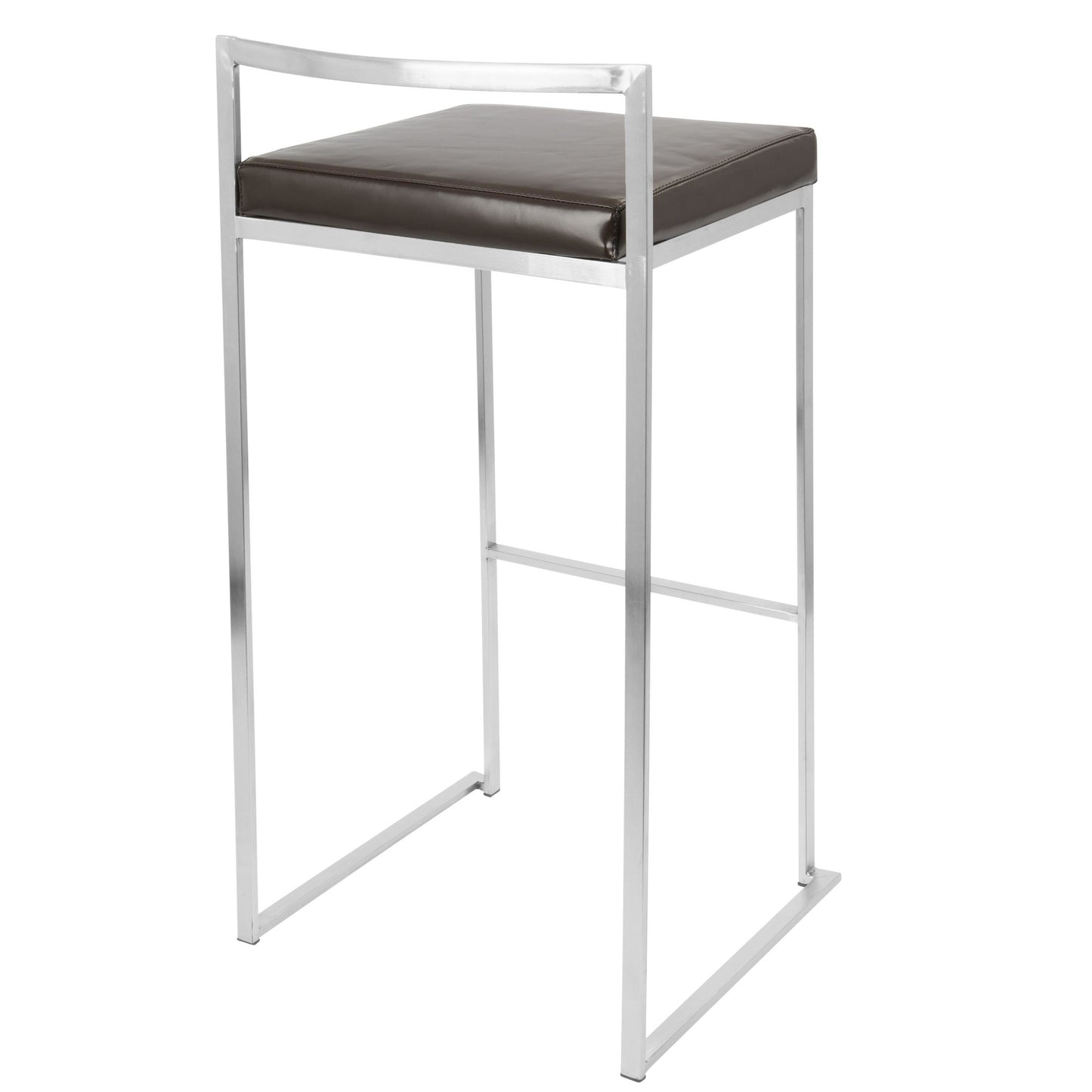 Fuji Stacker 30" Fixed-Height Barstool - Set of 3