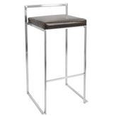 Fuji Stacker 30" Fixed-Height Barstool - Set of 3