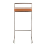 Fuji Stacker 30" Fixed-Height Barstool - Set of 3