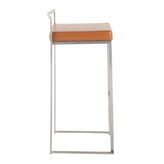 Fuji Stacker 30" Fixed-Height Barstool - Set of 3