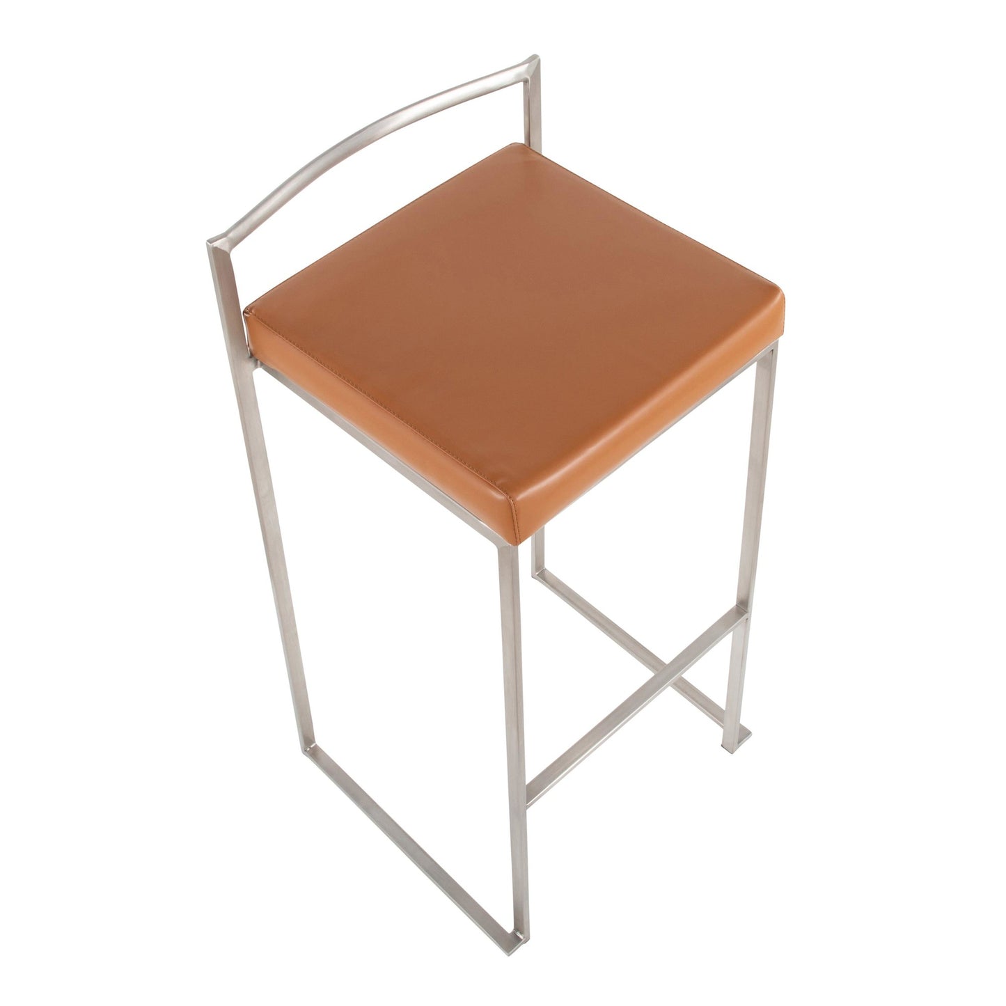 Fuji Stacker 30" Fixed-Height Barstool - Set of 3