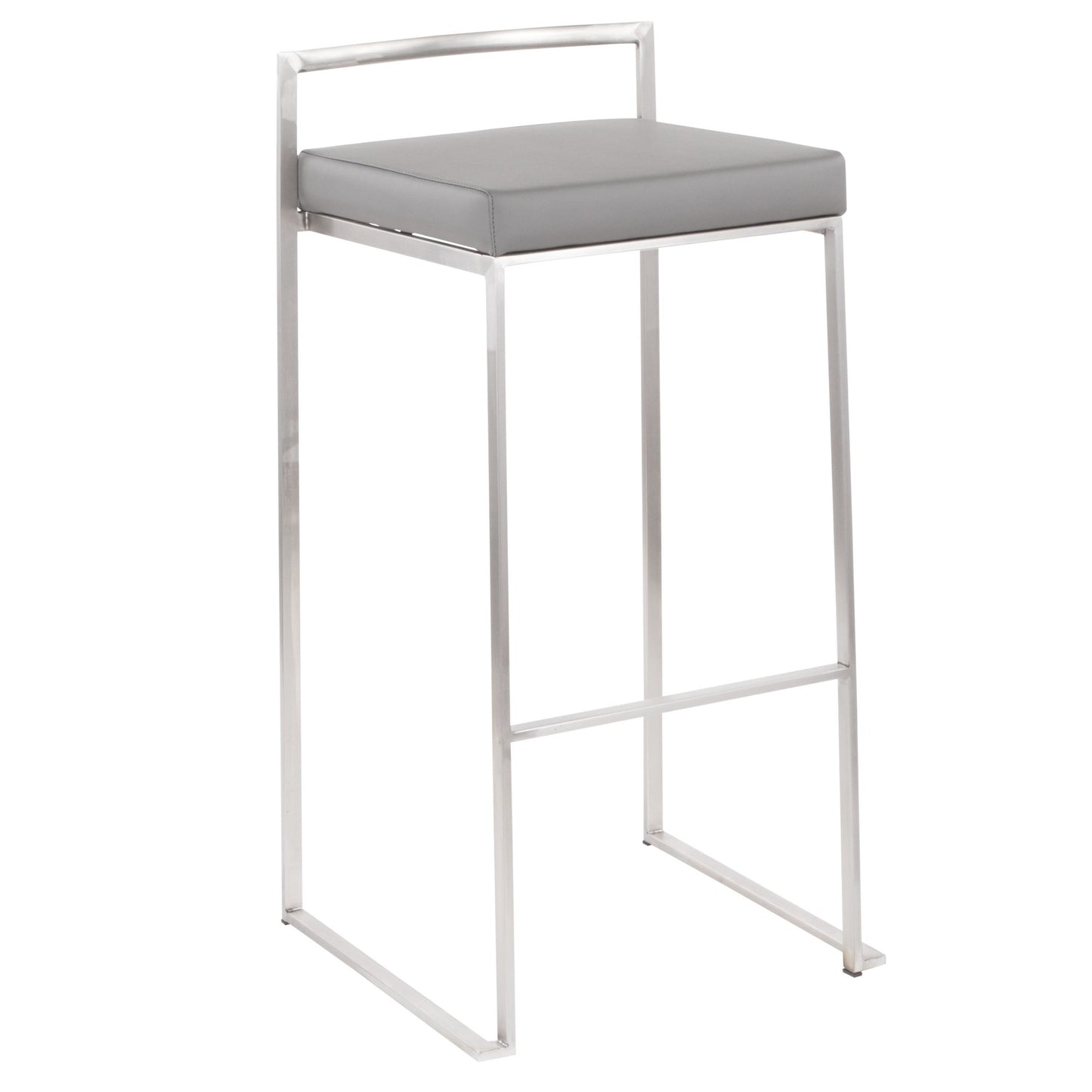 Fuji Stacker 30" Fixed-Height Barstool - Set of 3