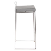 Fuji Stacker 30" Fixed-Height Barstool - Set of 3