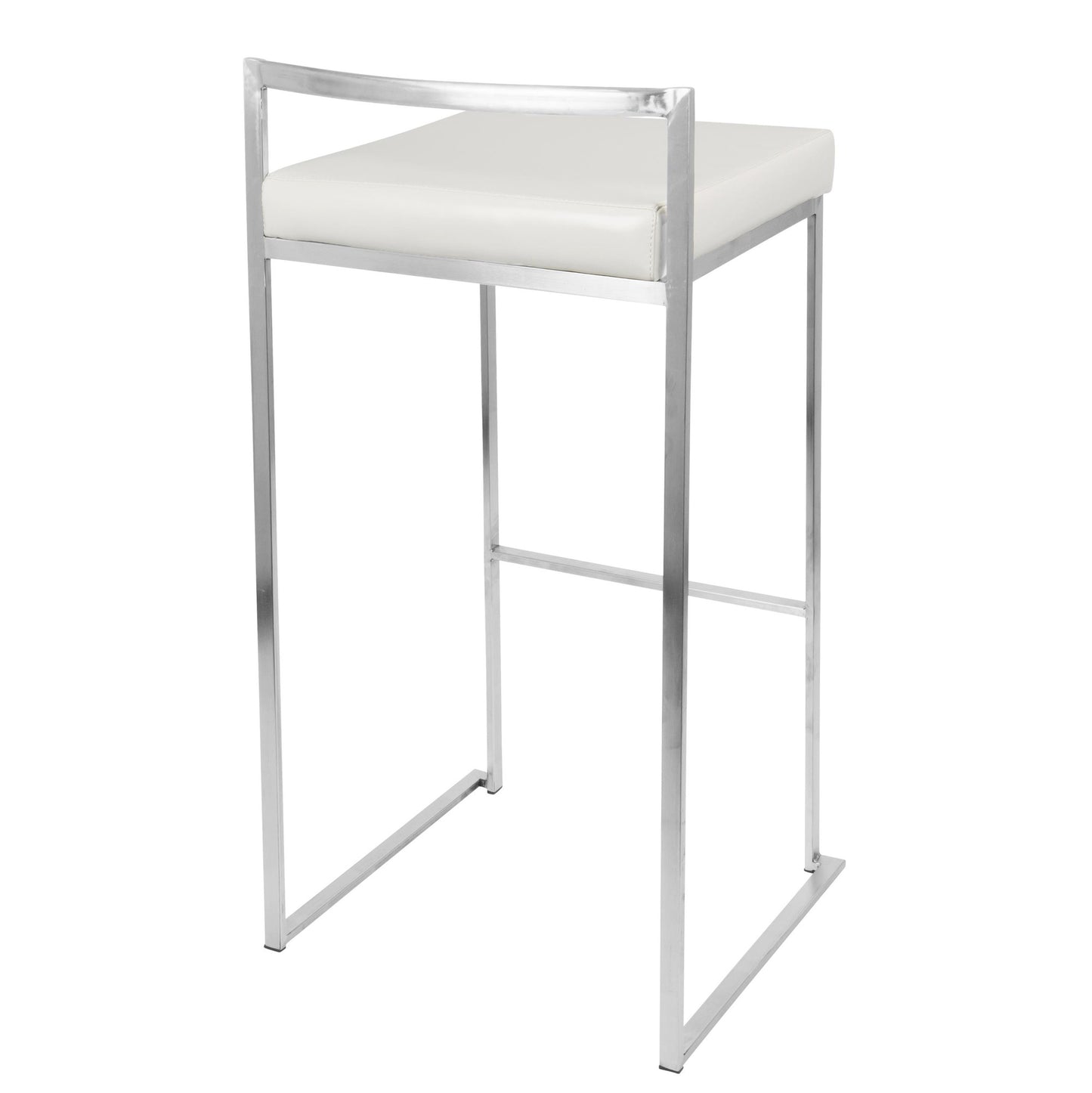 Fuji Stacker 30" Fixed-Height Barstool - Set of 3