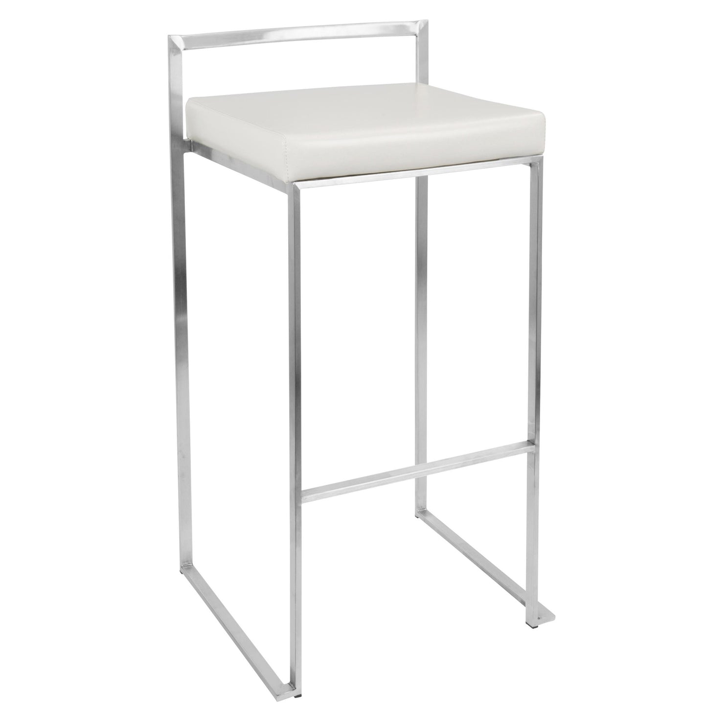 Fuji Stacker 30" Fixed-Height Barstool - Set of 3