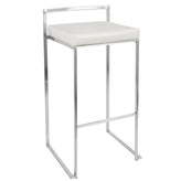 Fuji Stacker 30" Fixed-Height Barstool - Set of 3