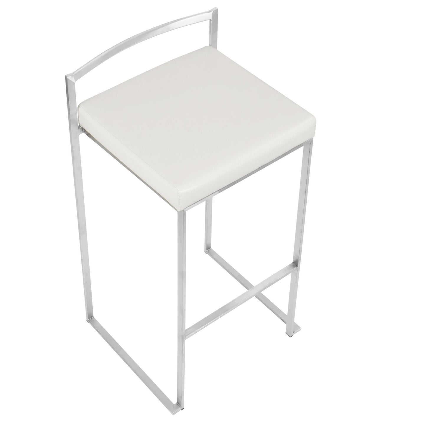 Fuji Stacker 30" Fixed-Height Barstool - Set of 3