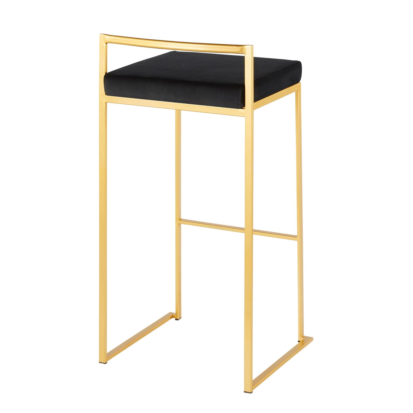 Fuji Stacker 30" Fixed-Height Barstool - Set of 3