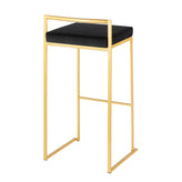 Fuji Stacker 30" Fixed-Height Barstool - Set of 3