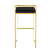 Fuji Stacker 30" Fixed-Height Barstool - Set of 3
