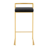 Fuji Stacker 30" Fixed-Height Barstool - Set of 3