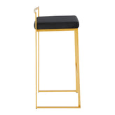 Fuji Stacker 30" Fixed-Height Barstool - Set of 3