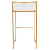 Fuji Stacker 30" Fixed-Height Barstool - Set of 3