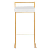 Fuji Stacker 30" Fixed-Height Barstool - Set of 3