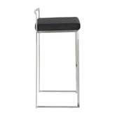 Fuji Stacker 30" Fixed-Height Barstool - Set of 3