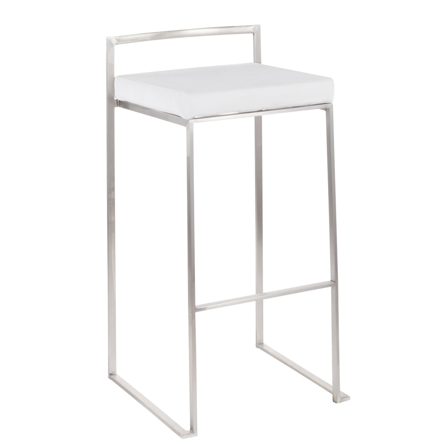 Fuji Stacker 30" Fixed-Height Barstool - Set of 3