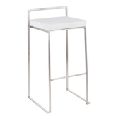 Fuji Stacker 30" Fixed-Height Barstool - Set of 3