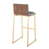 Mason Mara 30" Fixed-Height Barstool - Set of 2