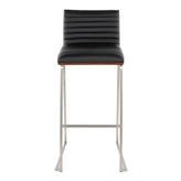 Mason Mara 30" Fixed-Height Barstool - Set of 2