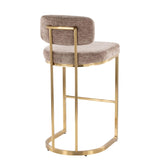 Mid-back Demi 30" Fixed-Height Barstool - Set of 2