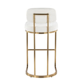 Mid-back Demi 30" Fixed-Height Barstool - Set of 2