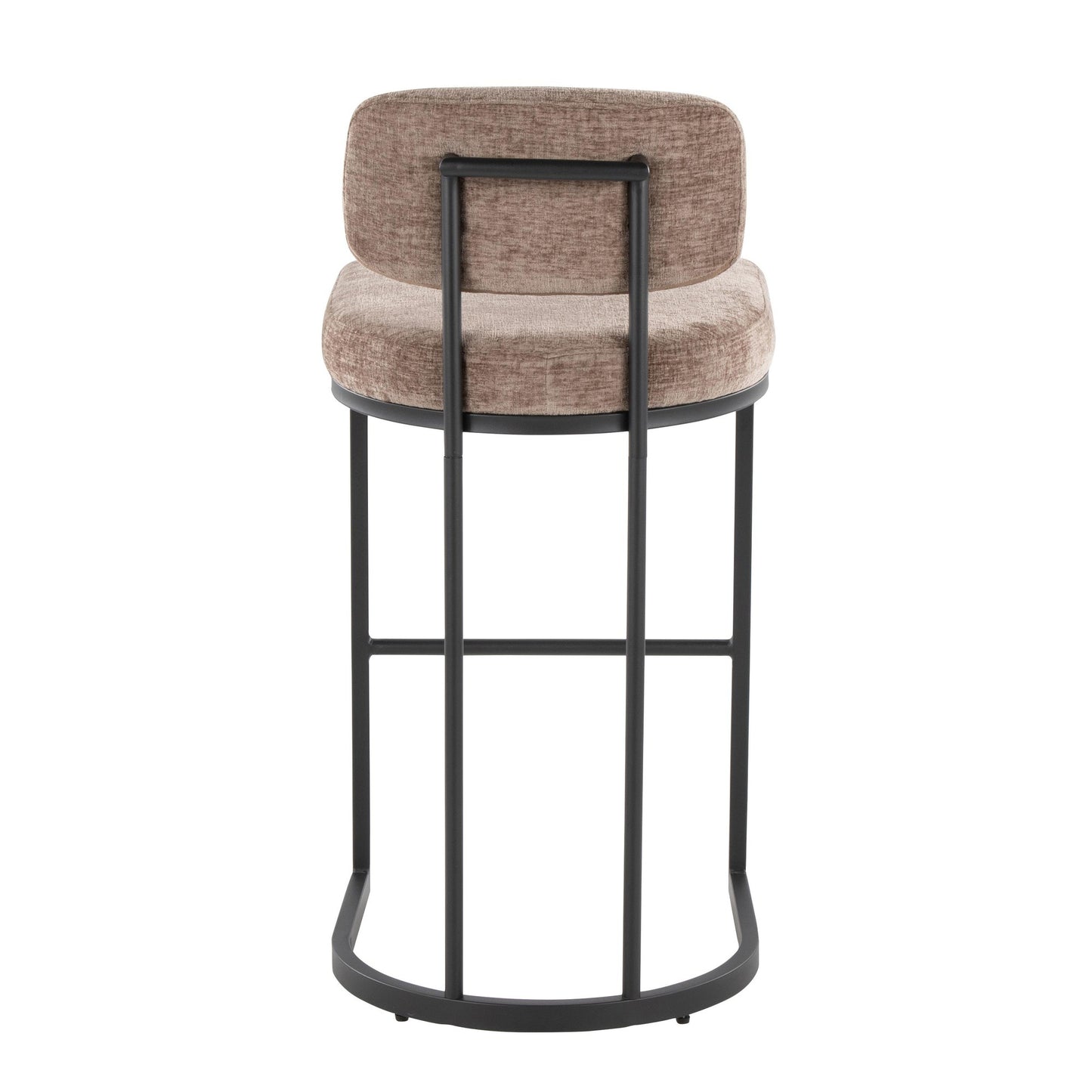 Mid-back Demi 30" Fixed-Height Barstool - Set of 2