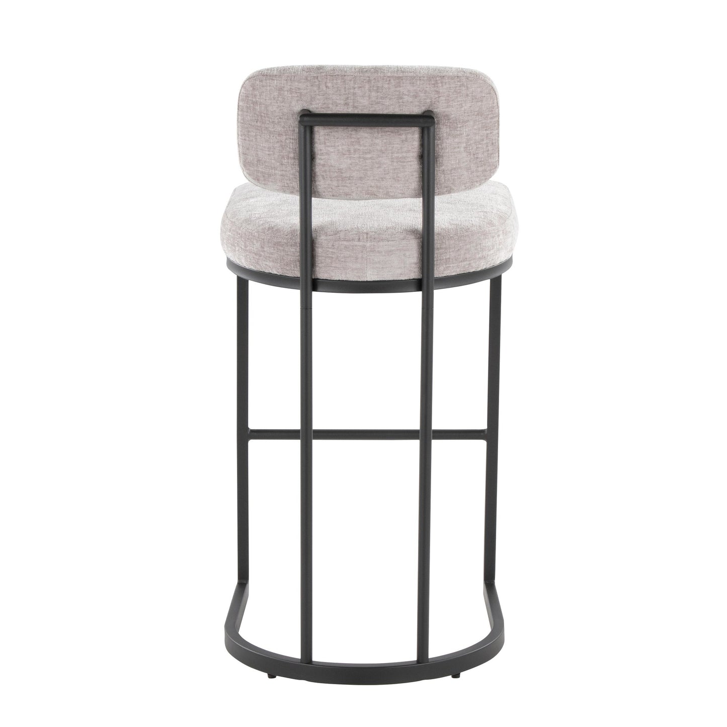 Mid-back Demi 30" Fixed-Height Barstool - Set of 2