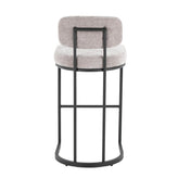 Mid-back Demi 30" Fixed-Height Barstool - Set of 2