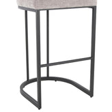 Mid-back Demi 30" Fixed-Height Barstool - Set of 2