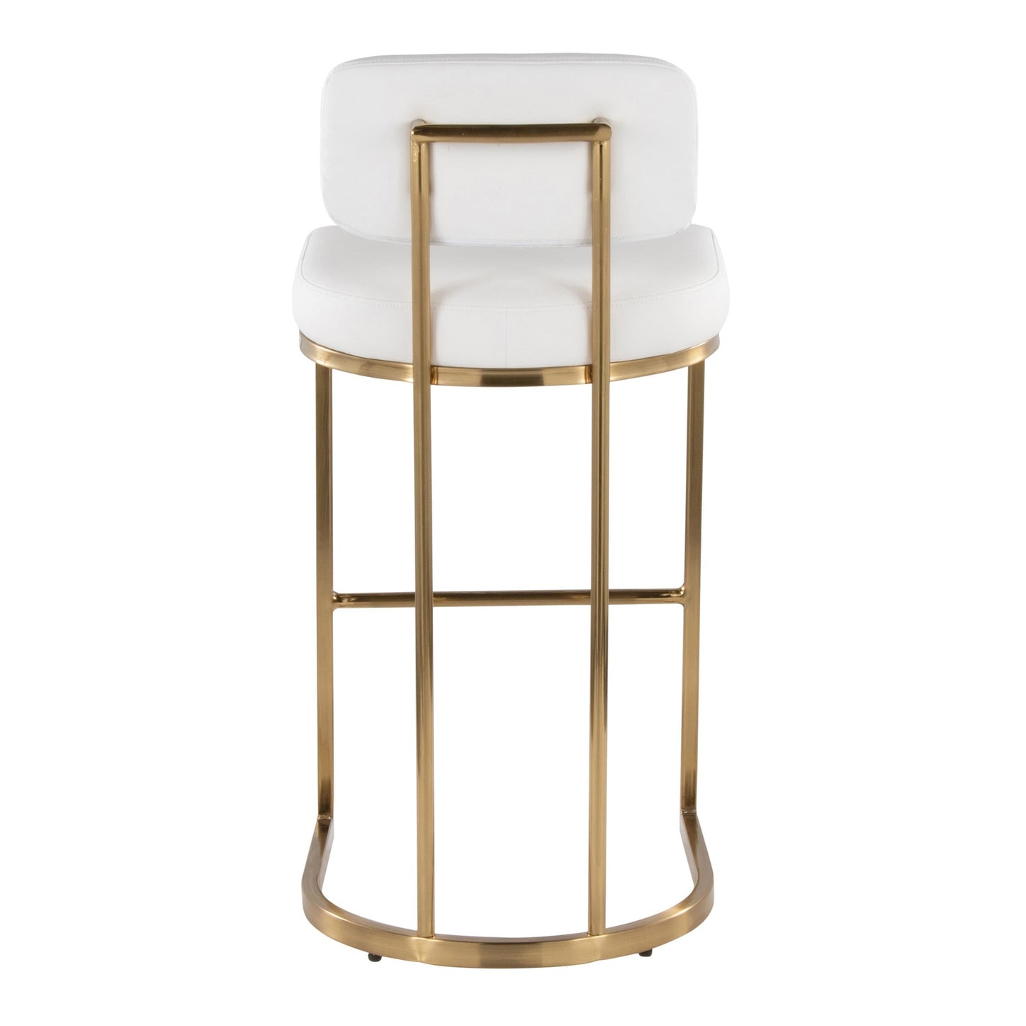 Mid-back Demi 30" Fixed-Height Barstool - Set of 2
