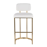 Mid-back Demi 30" Fixed-Height Barstool - Set of 2