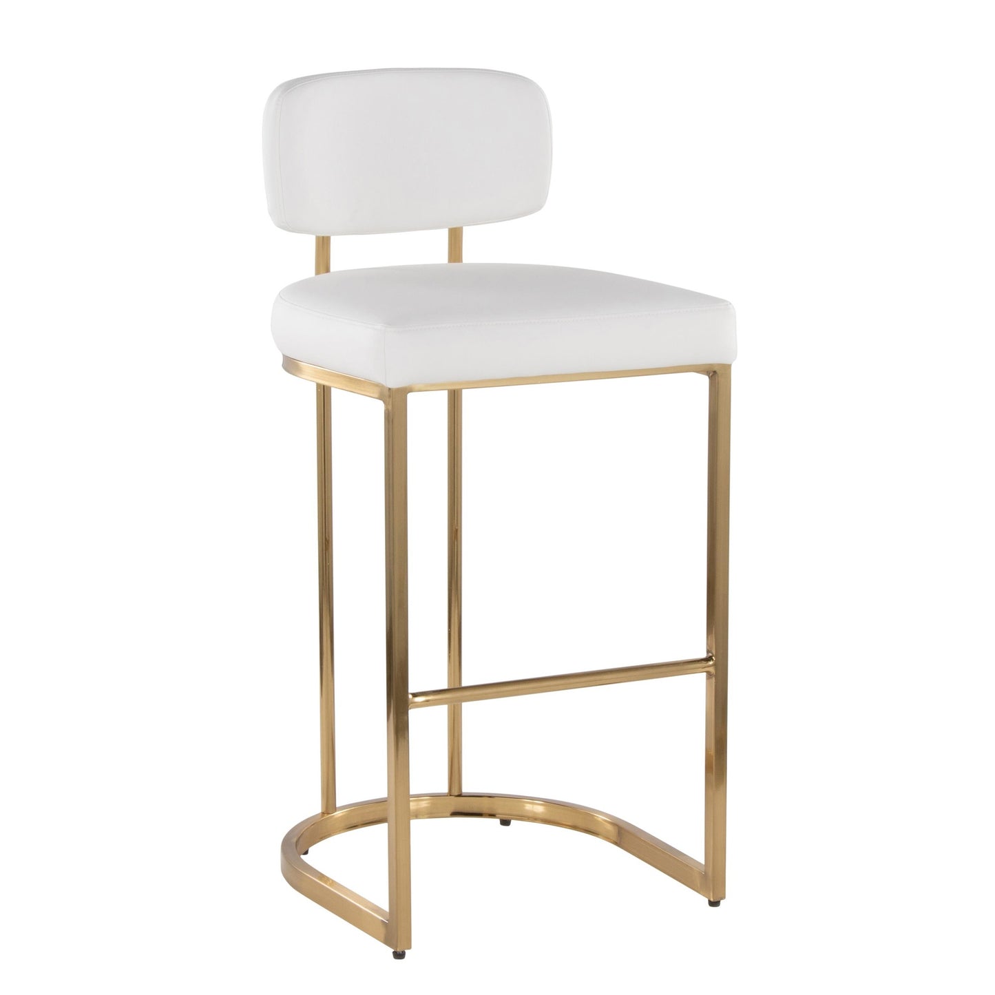 Mid-back Demi 30" Fixed-Height Barstool - Set of 2