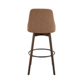 Marcel Upholstered 30" Fixed-Height Barstool - Set of 2