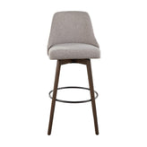 Marcel Upholstered 30" Fixed-Height Barstool - Set of 2