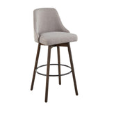 Marcel Upholstered 30" Fixed-Height Barstool - Set of 2