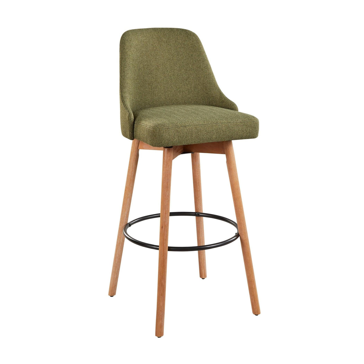 Marcel Upholstered 30" Fixed-Height Barstool - Set of 2